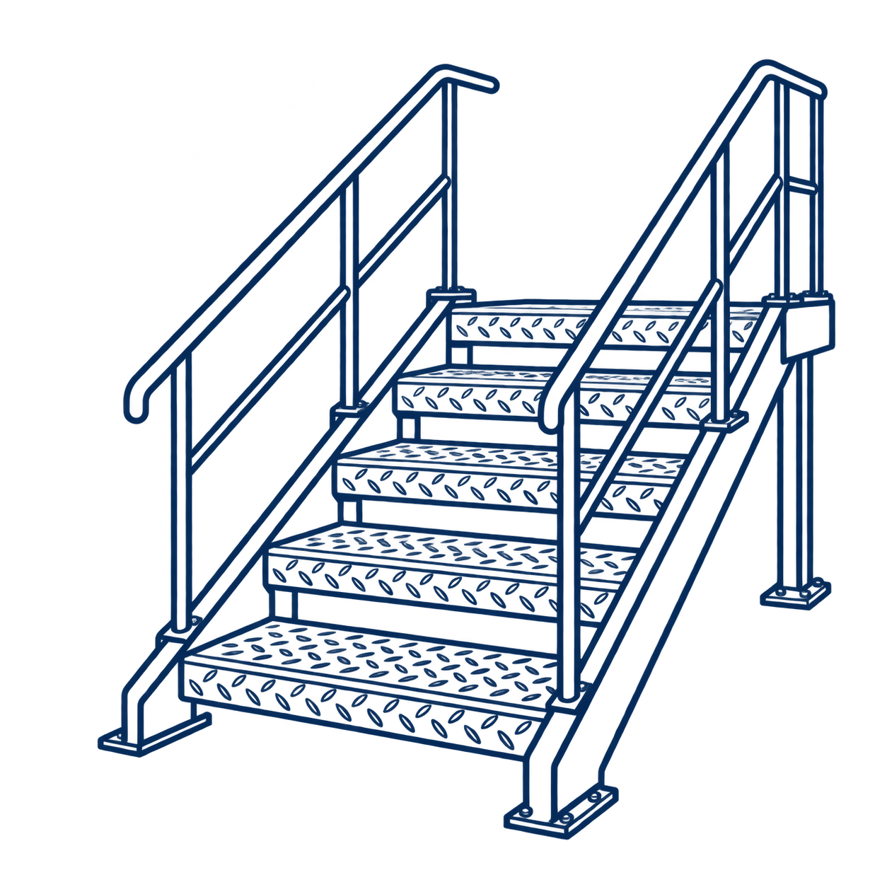 escalier-industriel