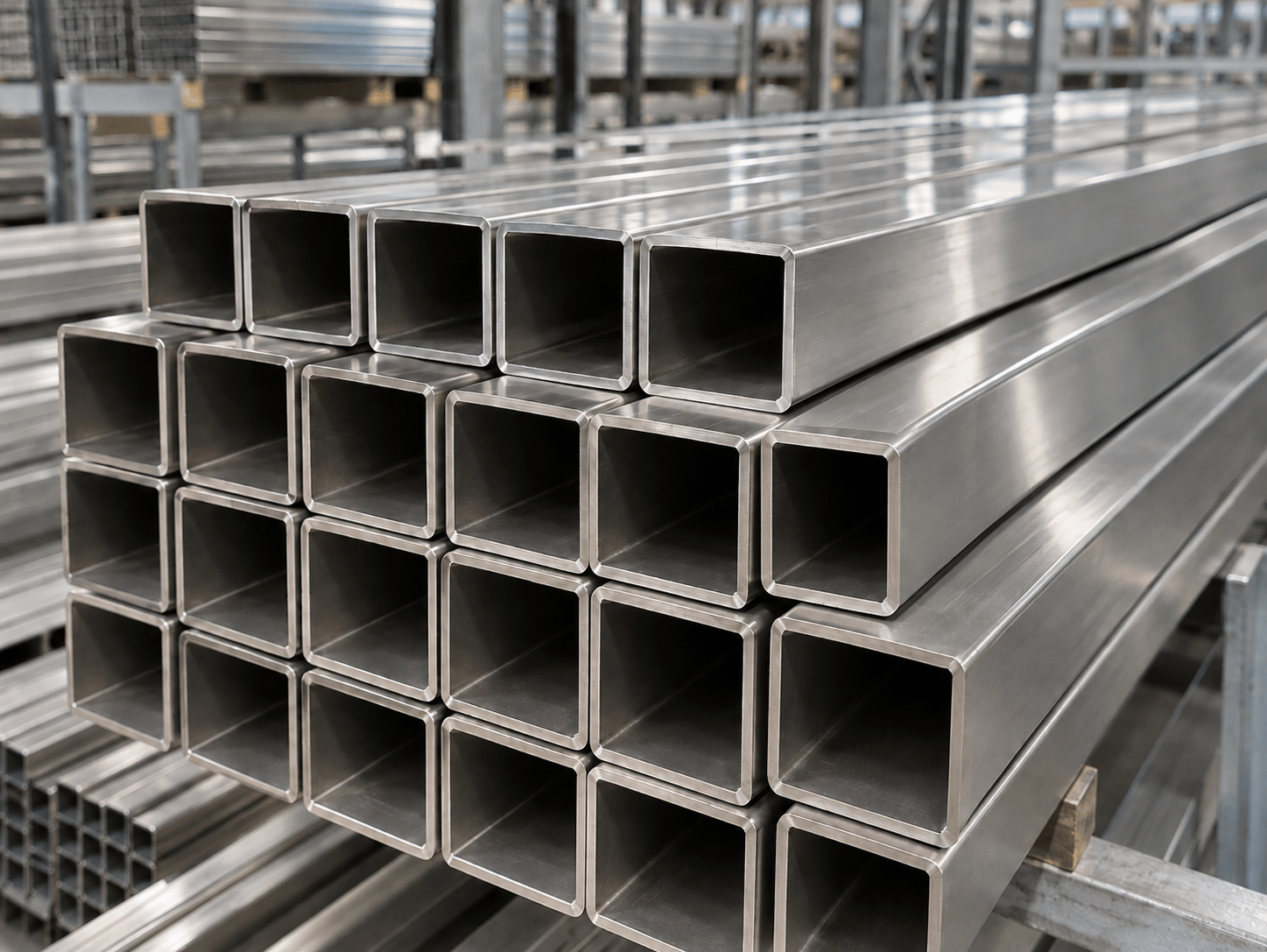tube-carré-inox-faisceau